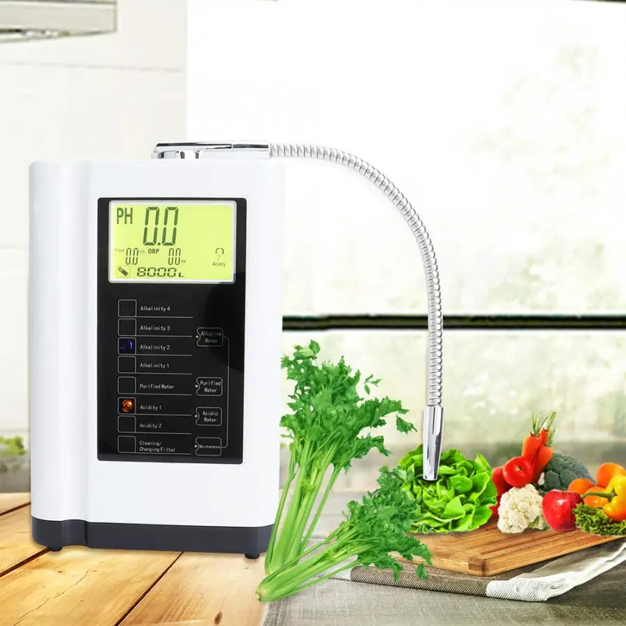 9000ml Water Lonizer Purification Filter LCD Control PH 3.5-10.5 Alkaline Acid Machine Water Filter Purifier
9000ml Water Lonizer Purification Filter LCD Control PH 3.5-10.5 Alkaline Acid Machine Water Filter Purifier