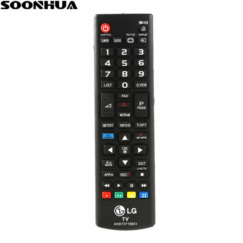 SOONHUA 433mhz Universal Replacement Remote Control Smart TV Remote Control For LG AKB73715601 LCD LED Smart TV
SOONHUA 433mhz Universal Replacement Remote Control Smart TV Remote Control For LG AKB73715601 LCD LED Smart TV