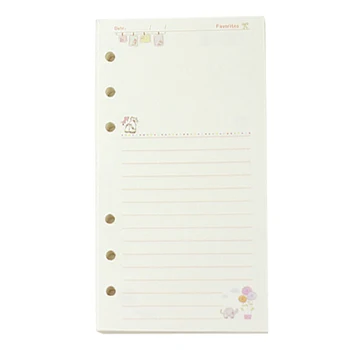 A6 Cute colorful diary refills spiral notebook replace color core loose leaf stationery gift school planner ring binder paper
A6 Cute colorful diary refills spiral notebook replace color core loose leaf stationery gift school planner ring binder paper