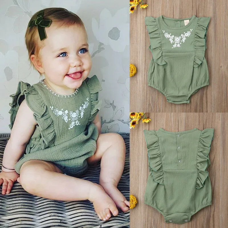0-24M Summer Newborn Baby Girl Romper Jumpsuit Outfits Clothes Playsuit Bodysuit Casual plain Outfits Infantil Clothing costume
0-24M Summer Newborn Baby Girl Romper Jumpsuit Outfits Clothes Playsuit Bodysuit Casual plain Outfits Infantil Clothing costume
