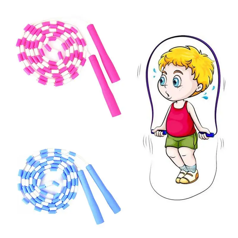 Kids Kids Soft Plastic Beaded Jumping Rope Segmented ABS Handle Free Tangled To Maintain Fashion Workout Training
Kids Kids Soft Plastic Beaded Jumping Rope Segmented ABS Handle Free Tangled To Maintain Fashion Workout Training