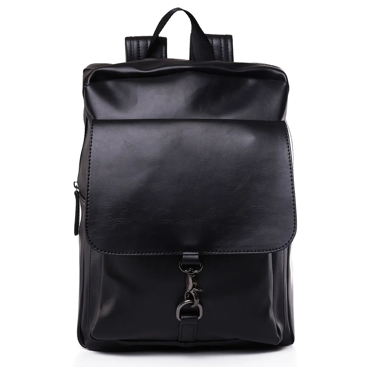 Fashion Men Women PU Leather Backpack School Bag Casual Travel Bookbag Black Youth Top Handle Backpack Back For School Mochila
Fashion Men Women PU Leather Backpack School Bag Casual Travel Bookbag Black Youth Top Handle Backpack Back For School Mochila