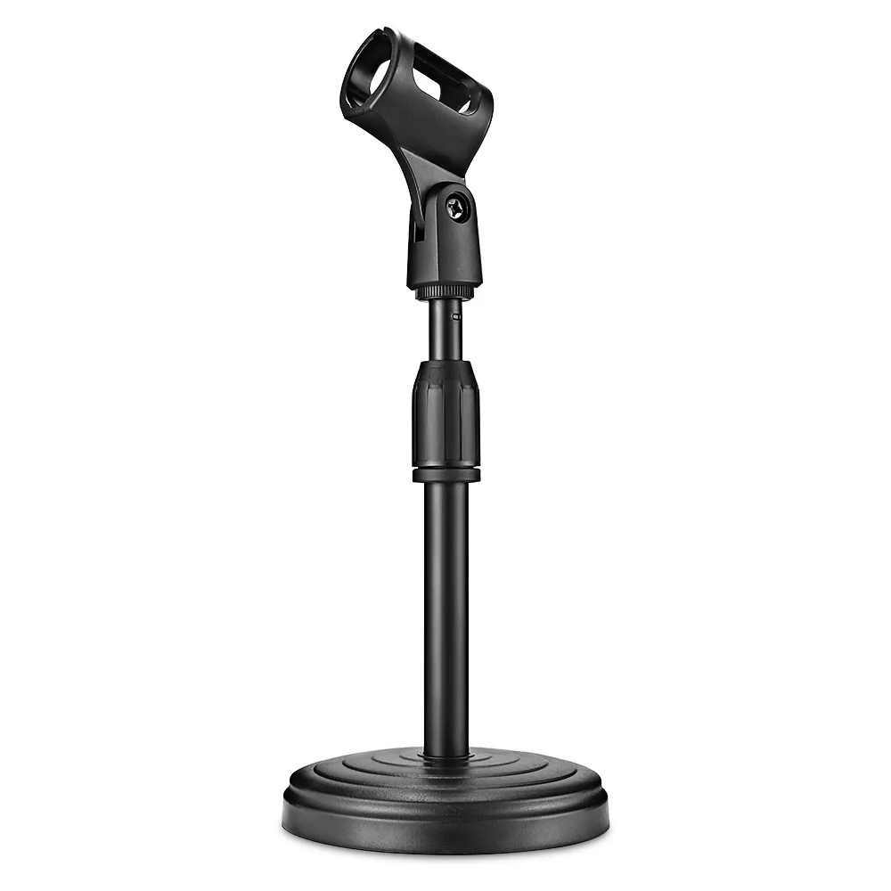 NEW Black Microphone Stand With Compact Round Base MIC Stand Adjustable Holder Adjusting Knob For Studio Concert Performances
NEW Black Microphone Stand With Compact Round Base MIC Stand Adjustable Holder Adjusting Knob For Studio Concert Performances