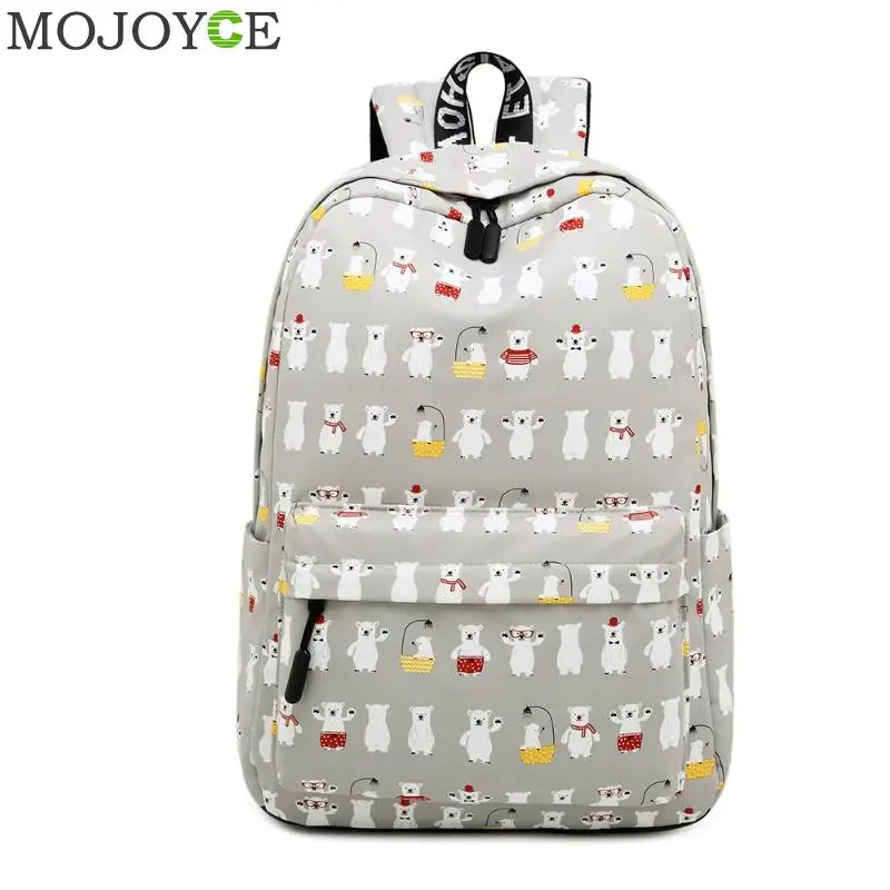 Waterproof Women Backpack Cute Bookbag Pink Bear Print Animal Knapsack Printing School Bagpack Bag for Teenage Girls Mochila
Waterproof Women Backpack Cute Bookbag Pink Bear Print Animal Knapsack Printing School Bagpack Bag for Teenage Girls Mochila
