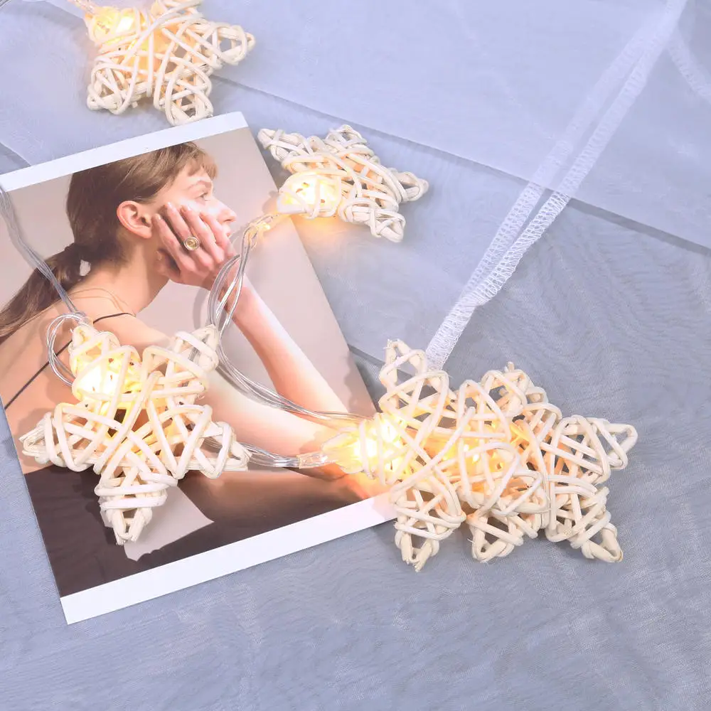 1M 10 Rattan Ball LED String Lights Battery Operated LED Lights Garlands Garden Wedding Christmas Party Home Decorations
1M 10 Rattan Ball LED String Lights Battery Operated LED Lights Garlands Garden Wedding Christmas Party Home Decorations