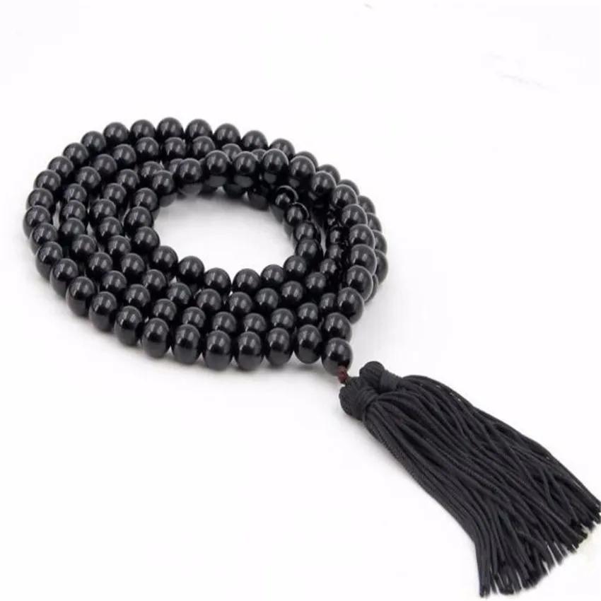 8MM Natural Black Onyx 108 Tassels Necklace Hot Buddhism MONK fengshui classic Lucky elegant Healing Ruyi Unisex spirituality
8MM Natural Black Onyx 108 Tassels Necklace Hot Buddhism MONK fengshui classic Lucky elegant Healing Ruyi Unisex spirituality