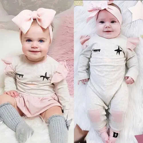 Pudcoco Girl Clothes 0-24M Newborn Infant Baby Girl Outfits Clothes Set Cotton Romper +Headband yut
Pudcoco Girl Clothes 0-24M Newborn Infant Baby Girl Outfits Clothes Set Cotton Romper +Headband yut