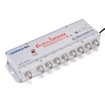 8 Way Signal Amplifier AC 220V 50Hz 1in 8out CATV TV VCR Antenna Signal Amp Booster Splitter 20dB For TV Receivers Mayitr
8 Way Signal Amplifier AC 220V 50Hz 1in 8out CATV TV VCR Antenna Signal Amp Booster Splitter 20dB For TV Receivers Mayitr