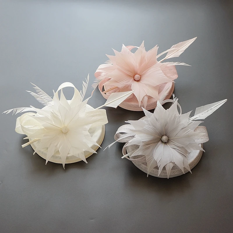 Fascinator Hat Women Hair Clip Bridal Wedding Cocktail Head Piece Race Party Hair Decor Headwear Feather Sinamay Fascinator
Fascinator Hat Women Hair Clip Bridal Wedding Cocktail Head Piece Race Party Hair Decor Headwear Feather Sinamay Fascinator