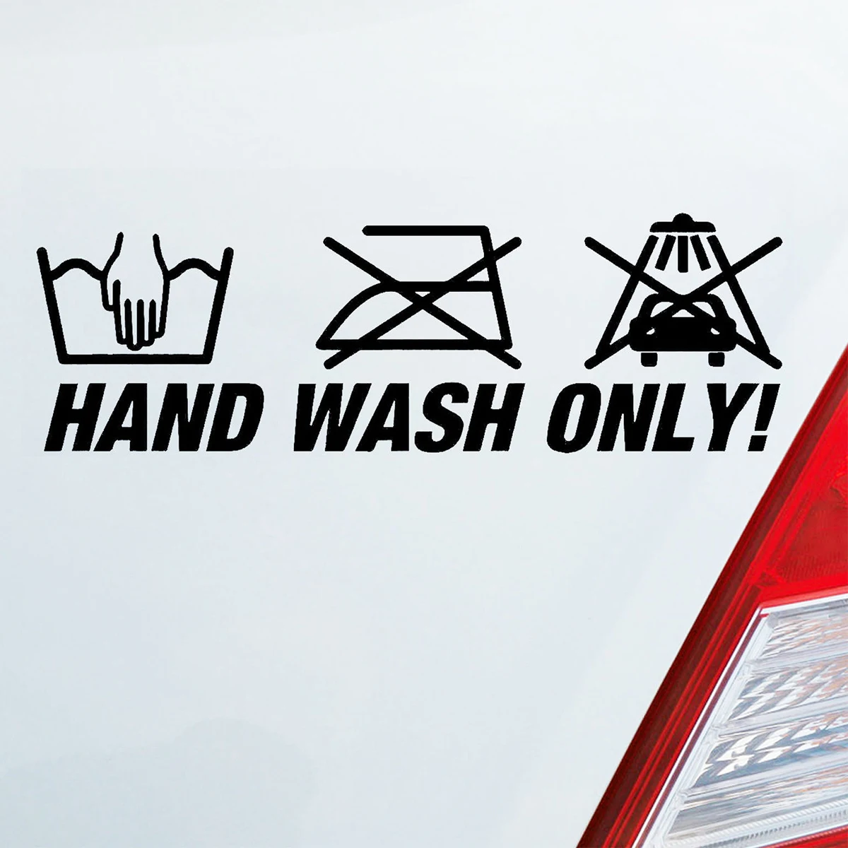 18*6cm Car Sticker Hand Wash Only Funny Slogan Sticker Fun Vinyl Car Wrap Cool Graphics Decor Decals
18*6cm Car Sticker Hand Wash Only Funny Slogan Sticker Fun Vinyl Car Wrap Cool Graphics Decor Decals