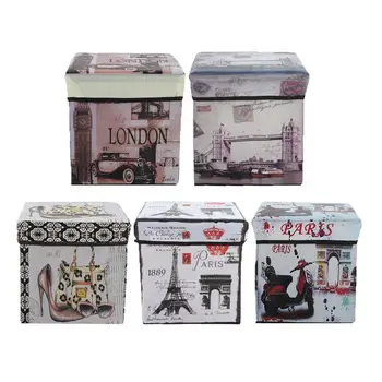 Vintage Printing Storage Non-Woven Fabrics Board Folding Stool,Books Shoes Storage Box Foot Rest
Vintage Printing Storage Non-Woven Fabrics Board Folding Stool,Books Shoes Storage Box Foot Rest