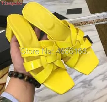 Vinapobo Yellow Pink Fashion 2019 Summer Thick Heel Slippers Women Slides Shoes Women Sandals High Heels Woman Open Toe Slippers
Vinapobo Yellow Pink Fashion 2019 Summer Thick Heel Slippers Women Slides Shoes Women Sandals High Heels Woman Open Toe Slippers