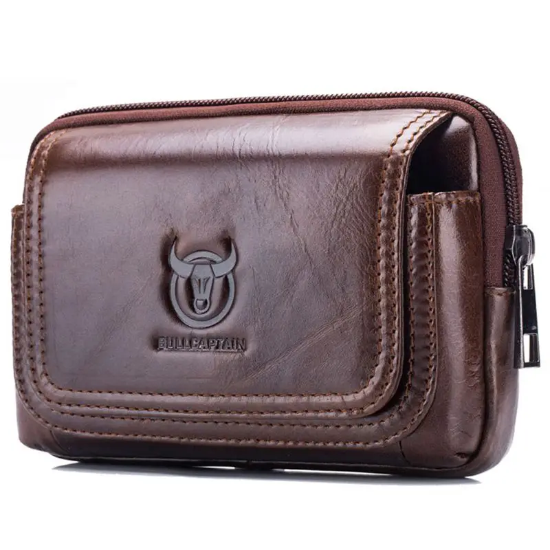 BULLCAPTAIN Male Purse Leisure Sling Bag Small Pocket New Men Waist Bag Leather Sling Cigarette Bag Mobile Phone Bag
BULLCAPTAIN Male Purse Leisure Sling Bag Small Pocket New Men Waist Bag Leather Sling Cigarette Bag Mobile Phone Bag