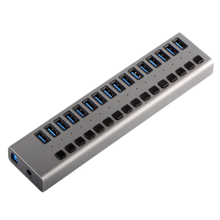 Acasis Usb Hub 3.0 High Speed 16 Port Usb 3.0 Hub Splitter On/Off Switch With 12V 6A Power Supply Cord For Macbook Laptop Pc
Acasis Usb Hub 3.0 High Speed 16 Port Usb 3.0 Hub Splitter On/Off Switch With 12V 6A Power Supply Cord For Macbook Laptop Pc