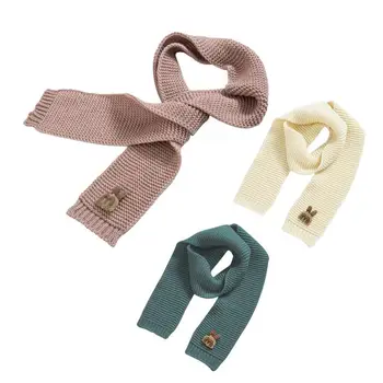 Children's Autumn And Winter Wool Collar Cartoon Bunny Solid Color And Warm Color Knitted Small Scarf Boy Girl New Year Gift
Children's Autumn And Winter Wool Collar Cartoon Bunny Solid Color And Warm Color Knitted Small Scarf Boy Girl New Year Gift