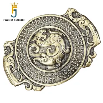 FAJARINA Unique Design Solid Brass Buckle Only for 3.6-3.9cm Width Cowboy Chinese Dragon Belt Buckles Men Freeshipping BCK039
FAJARINA Unique Design Solid Brass Buckle Only for 3.6-3.9cm Width Cowboy Chinese Dragon Belt Buckles Men Freeshipping BCK039