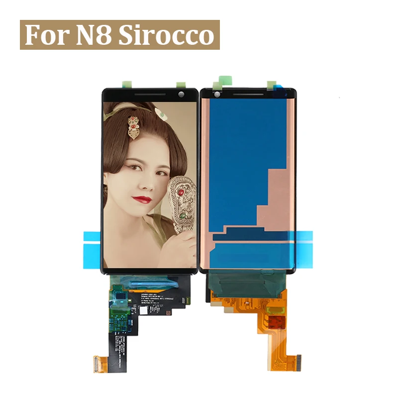 for Nokia 8 Sirocco LCD Screen Display +Touch Digitizer Assembly for Nokia 8 Sirocco Display for Phone Repair Free Shipping
for Nokia 8 Sirocco LCD Screen Display +Touch Digitizer Assembly for Nokia 8 Sirocco Display for Phone Repair Free Shipping