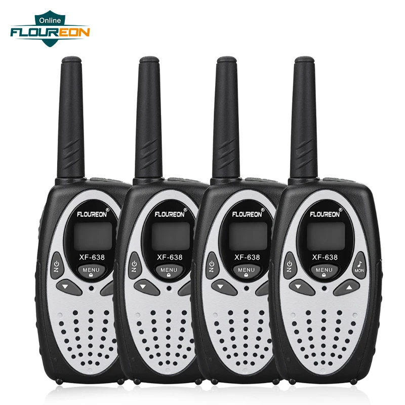 4pcs Kids Walkie Talkies 22 Channel UHF462-467MHz 2-Way Radio 3KM Interphone FRS/GMRS Auto Scan Function US
4pcs Kids Walkie Talkies 22 Channel UHF462-467MHz 2-Way Radio 3KM Interphone FRS/GMRS Auto Scan Function US
