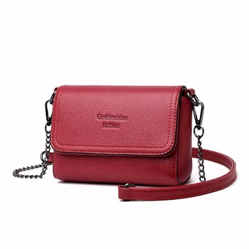 2019 Women Messenger Bags Chains Female Leather Shoulder Bags For Girl Sac A Main Small Vintage Crossbody Bag For Women Flap Bag
2019 Women Messenger Bags Chains Female Leather Shoulder Bags For Girl Sac A Main Small Vintage Crossbody Bag For Women Flap Bag