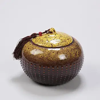 Chinese Kung Fu Tea Caddies Canister Ceramic Glaze Teaset Accessories Tea Jar Cans Box For Home Or Office Teaware
Chinese Kung Fu Tea Caddies Canister Ceramic Glaze Teaset Accessories Tea Jar Cans Box For Home Or Office Teaware
