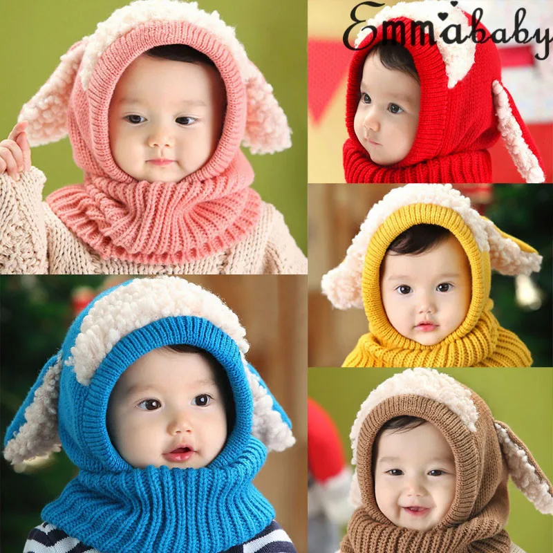 Winter Warm Cute Girls Boys Winter Beanie Warm Hat Hooded Scarf Earflap Knitted Baby Toddler Cap
Winter Warm Cute Girls Boys Winter Beanie Warm Hat Hooded Scarf Earflap Knitted Baby Toddler Cap