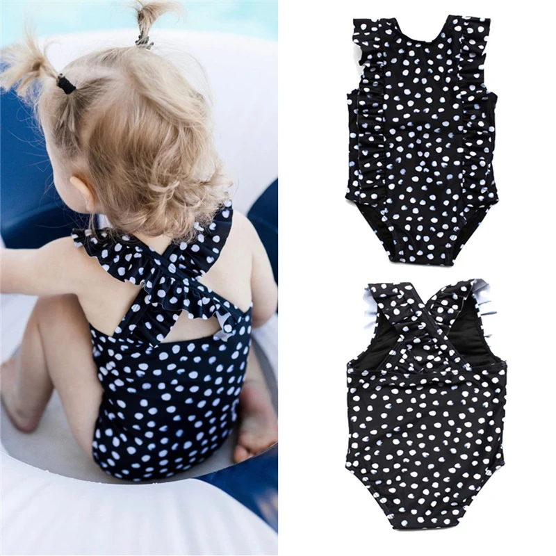 2019 Summer New Cute Kids Baby Girls Polka Dot Swimwear Rompers Swimsuit Beachwear Bathing Children Toddler Hot Swimming Clothes
2019 Summer New Cute Kids Baby Girls Polka Dot Swimwear Rompers Swimsuit Beachwear Bathing Children Toddler Hot Swimming Clothes