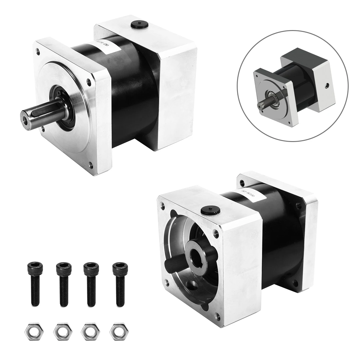 40:1 High Torque Planetary Gear Speed Reducer Ratio Power Transmission Parts Planet Gearbox Speed Reducer Set For Nema34 Motor 
40:1 High Torque Planetary Gear Speed Reducer Ratio Power Transmission Parts Planet Gearbox Speed Reducer Set For Nema34 Motor