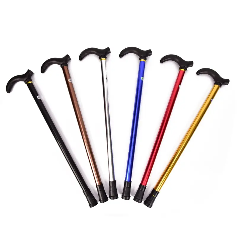 Telescopic Walking Stick Cane Hiking Rubber Tips 6 Grade Alpenstock for Elderly Aluminium Body Climbing Equipment
Telescopic Walking Stick Cane Hiking Rubber Tips 6 Grade Alpenstock for Elderly Aluminium Body Climbing Equipment