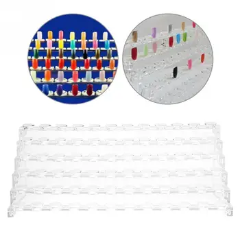 Nail Polish Tips Display Stand Ladder Shape 6 Layer 72-Slot Nail Vanish Rack Manicure Tool
Nail Polish Tips Display Stand Ladder Shape 6 Layer 72-Slot Nail Vanish Rack Manicure Tool