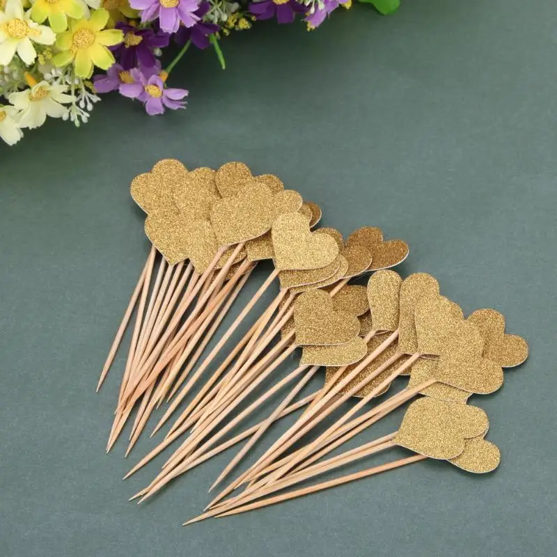 40Pcs/Set Colorful Bling Heart Shape Cupcake Toppers Insert Cards with Toothpick Wedding Birthday Party Gifts Cake Decorations
40Pcs/Set Colorful Bling Heart Shape Cupcake Toppers Insert Cards with Toothpick Wedding Birthday Party Gifts Cake Decorations