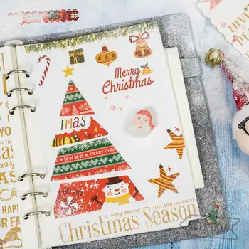 9 cm Wide Christmas Simple From Santa Claus Creative Cute Masking Decoration Adhesive Stikcer Washi Tape
9 cm Wide Christmas Simple From Santa Claus Creative Cute Masking Decoration Adhesive Stikcer Washi Tape