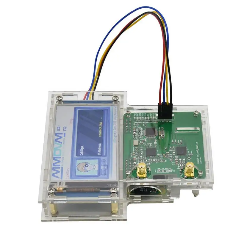Duplex MMDVM Hotspot Support P25 DMR YSF + Raspberry Pi Zero + 2pcs Antenna + 3.2 LCD + Exclouse Case - Transparent
Duplex MMDVM Hotspot Support P25 DMR YSF + Raspberry Pi Zero + 2pcs Antenna + 3.2 LCD + Exclouse Case - Transparent