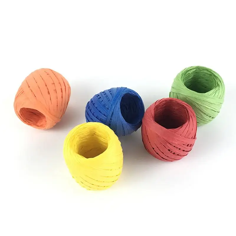 Multi-Colored DIY Environmentally Friendly Paper String Green Twine 20 Meters / Roll Craft Decoration Twine Rope
Multi-Colored DIY Environmentally Friendly Paper String Green Twine 20 Meters / Roll Craft Decoration Twine Rope