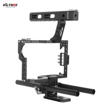 Viltrox VX-11 Video Cage Kit Stabilizer Film Movie Making System15mm Rail Rod+Top Handle for GH4 for Sony A7S/A7 ILDC
Viltrox VX-11 Video Cage Kit Stabilizer Film Movie Making System15mm Rail Rod+Top Handle for GH4 for Sony A7S/A7 ILDC