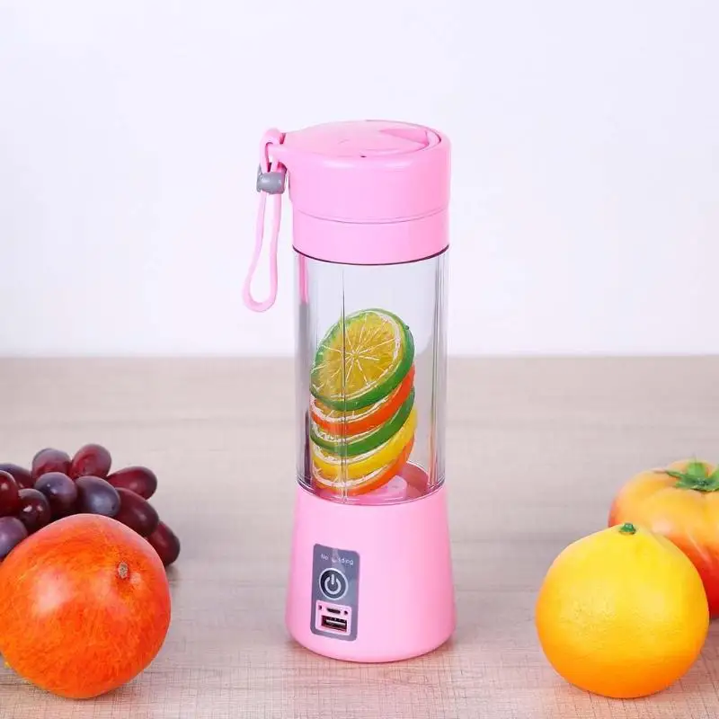380ml Mini Portable USB Small Juicer Extractor Household Blender Egg Whisk Fruits Mixer With External Charging Treasure
380ml Mini Portable USB Small Juicer Extractor Household Blender Egg Whisk Fruits Mixer With External Charging Treasure