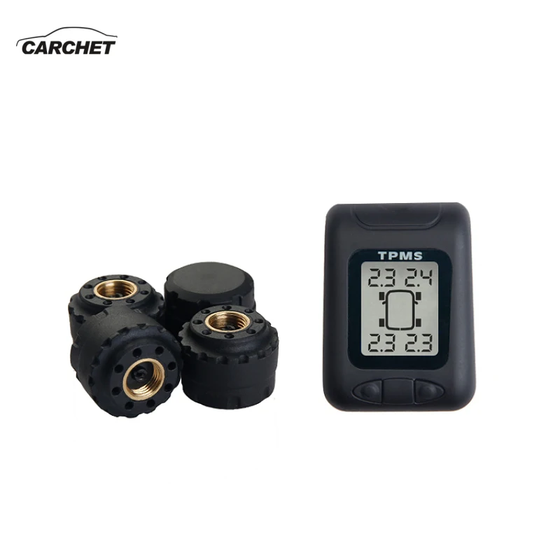 CARCHET wireless Car TPMS Tire Pressure Monitoring System Digital Display Auto Security Alarm Systems with 4 Sensors electronics
CARCHET wireless Car TPMS Tire Pressure Monitoring System Digital Display Auto Security Alarm Systems with 4 Sensors electronics