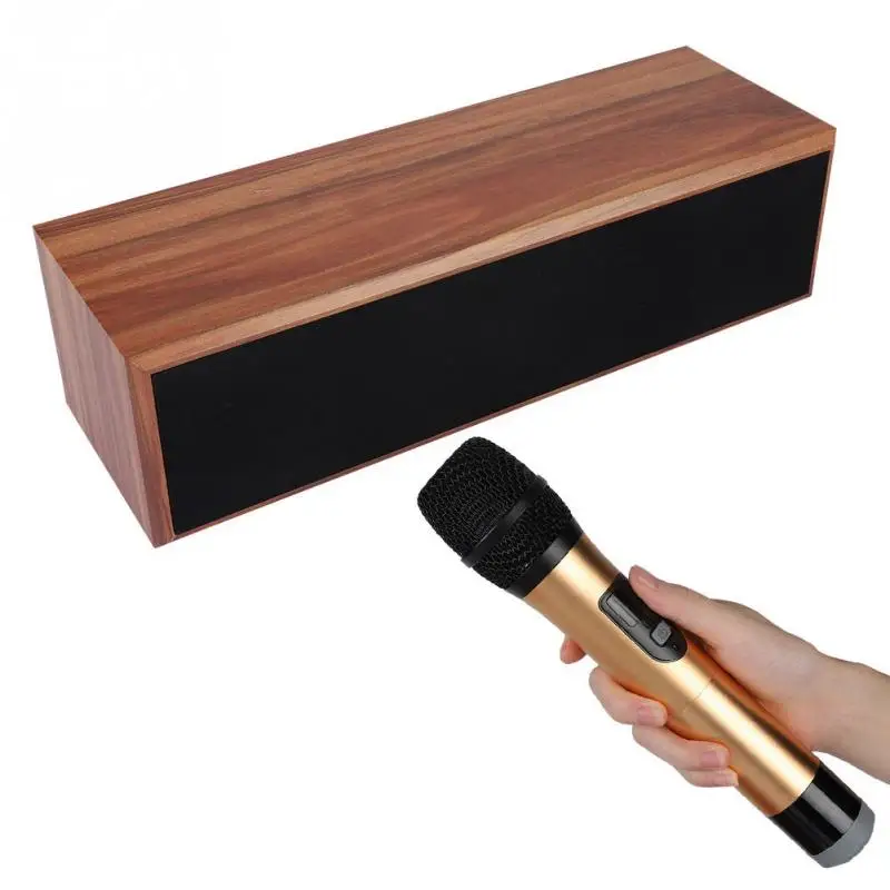 TV Computer Bluetooth Speaker Amplifier Home Theater with Wireless Microphone for US EU Plug Optional
TV Computer Bluetooth Speaker Amplifier Home Theater with Wireless Microphone for US EU Plug Optional