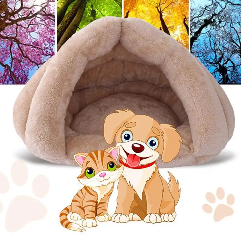 Plush Cat House Pet Cat Dog Soft Warm Nest Kennel Cat Bed Cave Sleeping Bag Mat Pad Tent Portable Cat Supplies
Plush Cat House Pet Cat Dog Soft Warm Nest Kennel Cat Bed Cave Sleeping Bag Mat Pad Tent Portable Cat Supplies