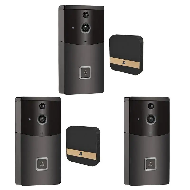 B10 Smart Wireless WiFi Intercom Video Visual Doorbell Two Way Audio PIR Motion Sensor Infrared Home Security Doorphone
B10 Smart Wireless WiFi Intercom Video Visual Doorbell Two Way Audio PIR Motion Sensor Infrared Home Security Doorphone