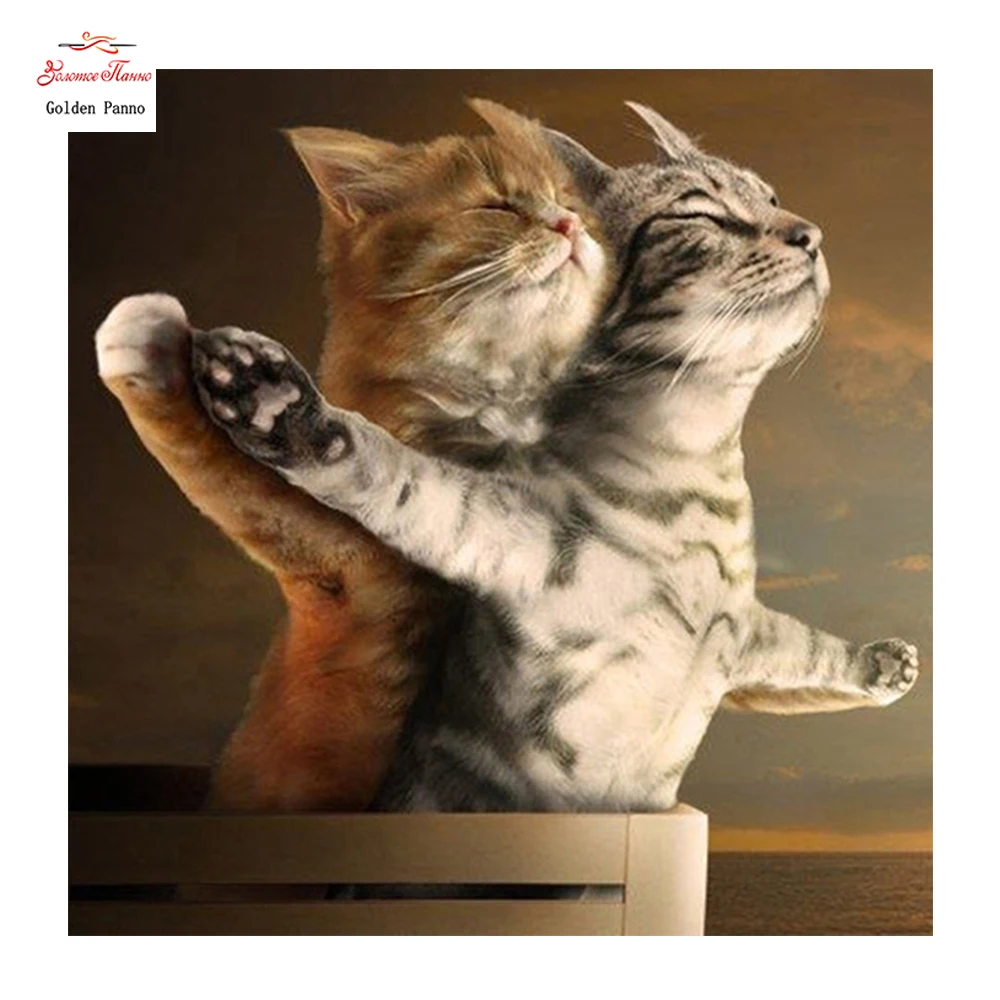 5D DIY Titanic Diamond Painting Cat Full Square Drill Rhinestones Animal Diamond Embroidery Cross Stitch Mosaic Craft
5D DIY Titanic Diamond Painting Cat Full Square Drill Rhinestones Animal Diamond Embroidery Cross Stitch Mosaic Craft