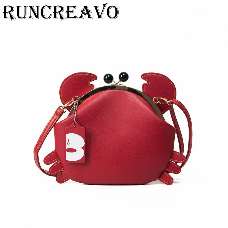 2019 new personality cute ear clip fashion Messenger bag crab pu leather handbag shouder bag bolsa feminina Designer Brand Bags
2019 new personality cute ear clip fashion Messenger bag crab pu leather handbag shouder bag bolsa feminina Designer Brand Bags