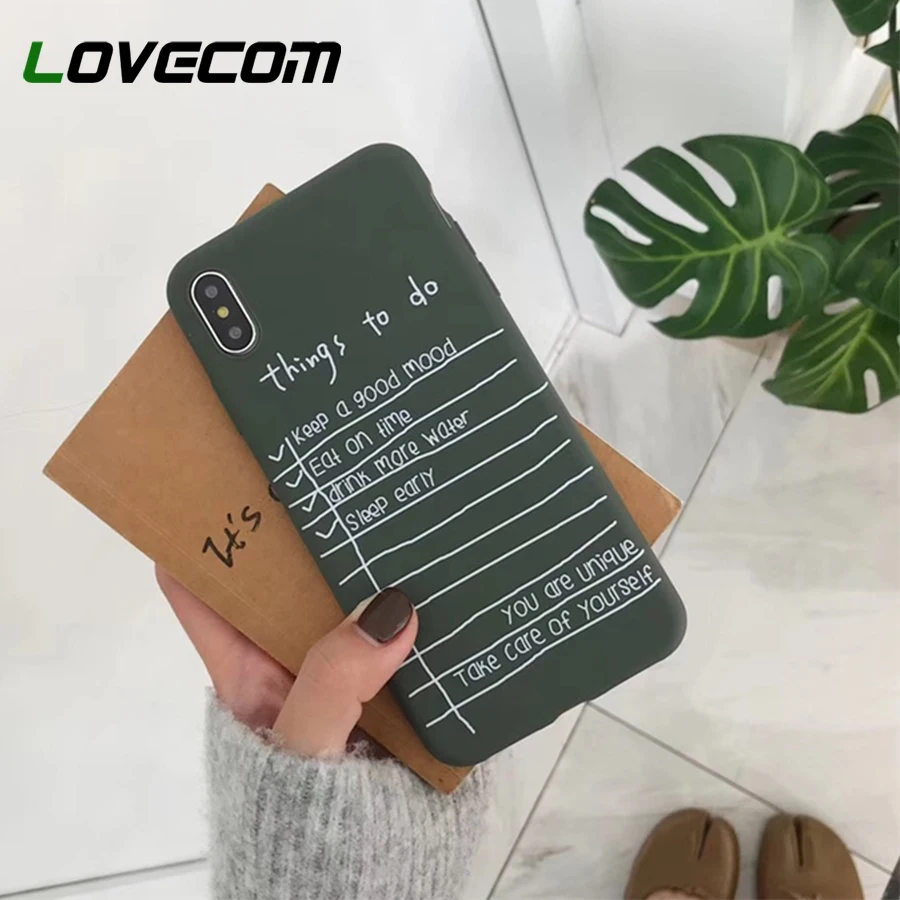 LOVECOM Incentive Plan Note Post-it Case For iPhone XS Max XS X 6 7 8 Plus XR Soft TPU Full Body Protector Phone Cover Capa Gift
LOVECOM Incentive Plan Note Post-it Case For iPhone XS Max XS X 6 7 8 Plus XR Soft TPU Full Body Protector Phone Cover Capa Gift