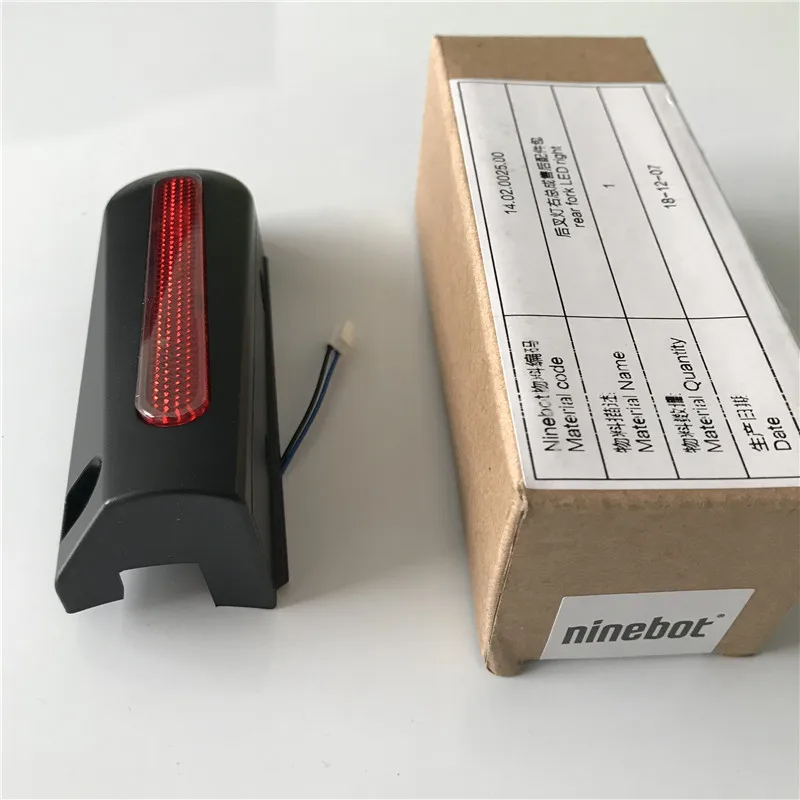 Original Rear Fork Right LED Lights for Ninebot ES2 ES4 Smart Electric Kick Scooter Foldable Skateboard Rear Fork Light Parts
Original Rear Fork Right LED Lights for Ninebot ES2 ES4 Smart Electric Kick Scooter Foldable Skateboard Rear Fork Light Parts