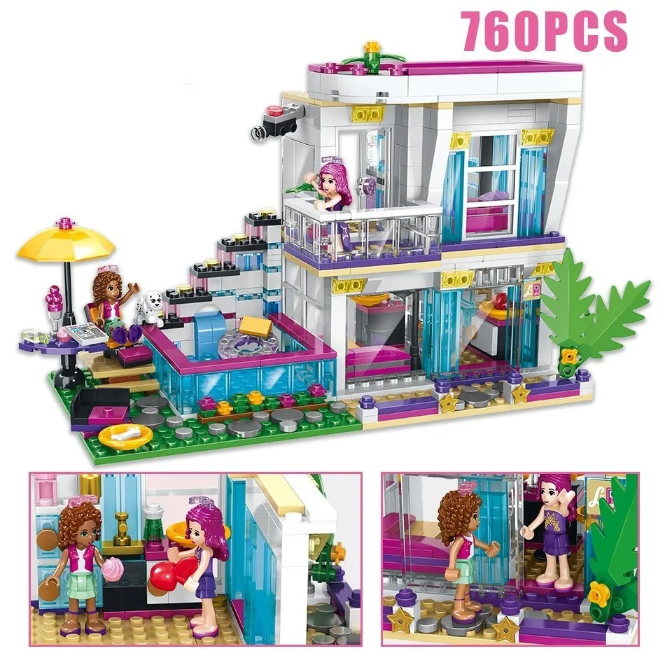 644PCS Livi's House Building Blocks Compatible With Legoing Figurines Eeducational Bricks Toys For Girls Children WJ026
644PCS Livi's House Building Blocks Compatible With Legoing Figurines Eeducational Bricks Toys For Girls Children WJ026
