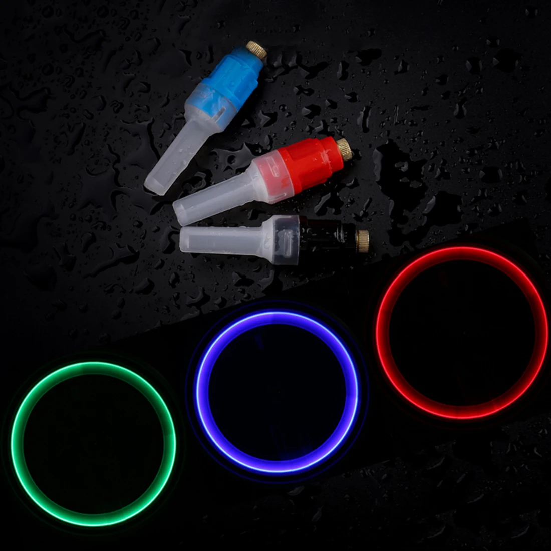 Leadbike Spoke Nipple Light Induced Vibration Led Lamp Flash Tyre Wheel Valve Cap Light for Bike Bicycle - Blue
Leadbike Spoke Nipple Light Induced Vibration Led Lamp Flash Tyre Wheel Valve Cap Light for Bike Bicycle - Blue