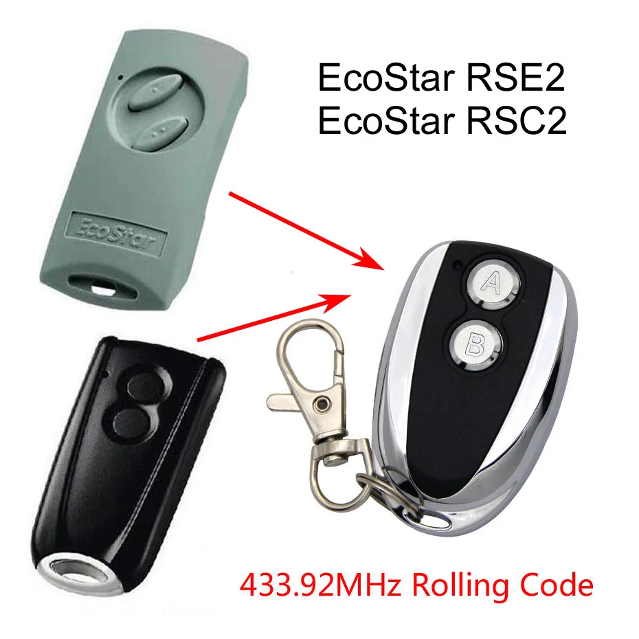 Ecostar RSE2 RSC2 comaptible Handsender 433.92MHz remote control ecostar remotes
Ecostar RSE2 RSC2 comaptible Handsender 433.92MHz remote control ecostar remotes