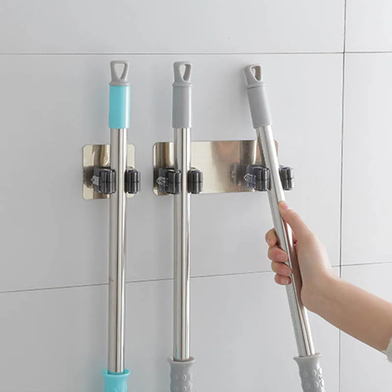 1 PC Broom Hanger Multifunctional Mop Holder Kitchen Rag Tools Traceless Sucker Hook Suction Cup Bathroom Accessories
1 PC Broom Hanger Multifunctional Mop Holder Kitchen Rag Tools Traceless Sucker Hook Suction Cup Bathroom Accessories