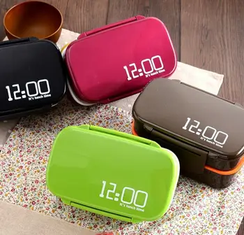 Creative It's Lunch Time 1410ml Double Layer Plastic Lunch Box Microwave Oven Large Capacity Lunch Bento Box Lunchbox
Creative It's Lunch Time 1410ml Double Layer Plastic Lunch Box Microwave Oven Large Capacity Lunch Bento Box Lunchbox