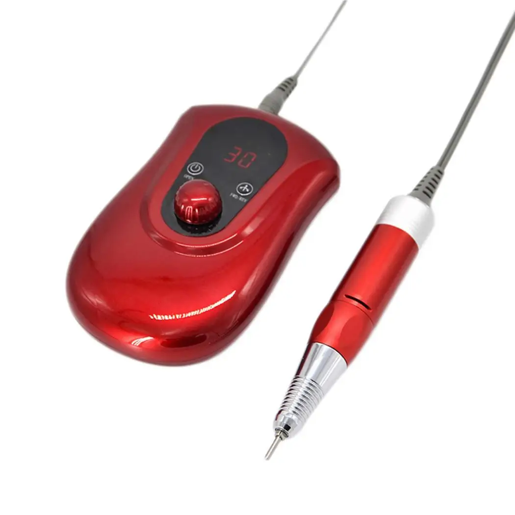 Портативная зарядная машинка для полировки ногтей электрическая дрель маникюра