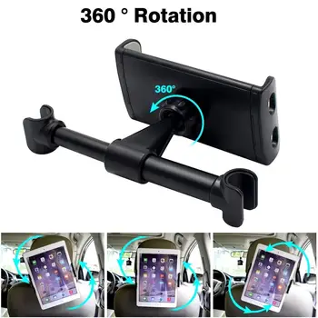 Ambibull 4-11'' Universal Phone Car Holder for Seat Headrest Mobile Stand with Adjustable 360 Degree for Tablet and Smart Phones
Ambibull 4-11'' Universal Phone Car Holder for Seat Headrest Mobile Stand with Adjustable 360 Degree for Tablet and Smart Phones